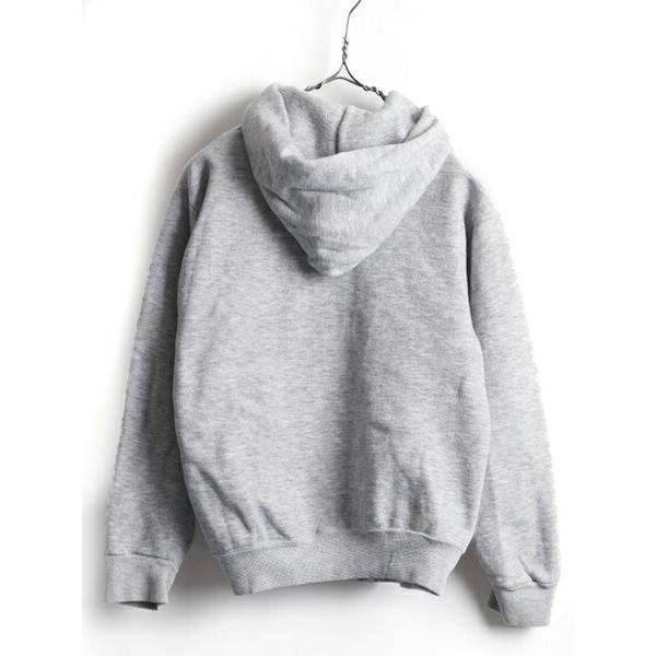 80's ビンテージ USA製 □ フルジップ スウェット フード パーカー