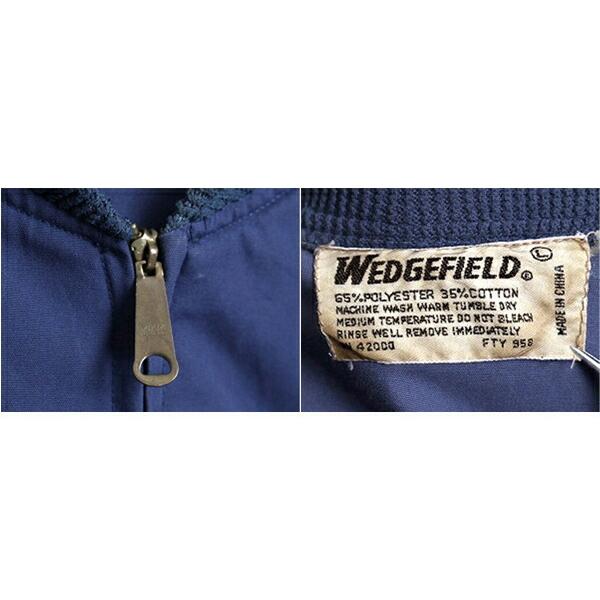 70's ビンテージ □ Wedgefield フルジップ ダービー ジャケット