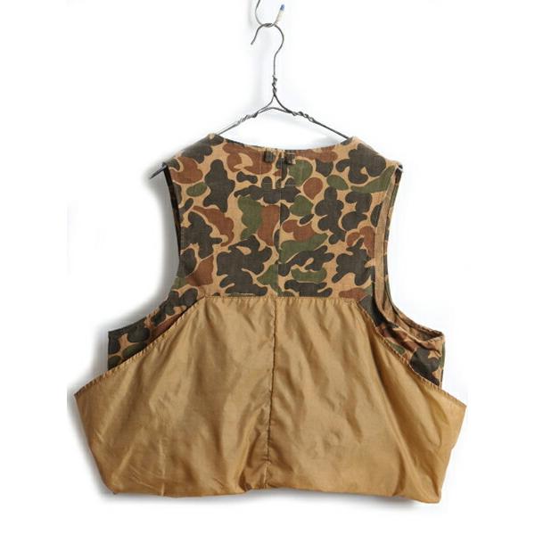 70s ビンテージ □ Sears シアーズ ダックハンター カモ コットン