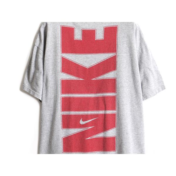 90s オールド □ NIKE 両面 プリント 半袖 Tシャツ ( メンズ L ) 古着