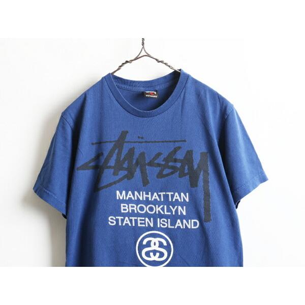 希少 S 00s 初期 オールド □ ステューシー ワールドツアー ビッグ