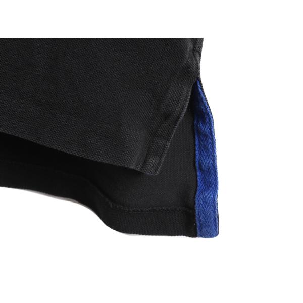 ビックポニー ポロ ラルフローレン 鹿の子 半袖 ポロシャツ メンズ XXL / 半袖シャツ ナンバリング コットン ワンポイント 大きいサイズ 黒｜tzdfb97470｜06