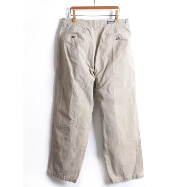 90s □ 98年製 パタゴニア オーガニックコットン ダック パンツ