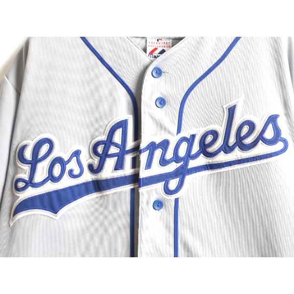 00s □ MLB オフィシャル Majestic ロサンゼルス ドジャース 半袖