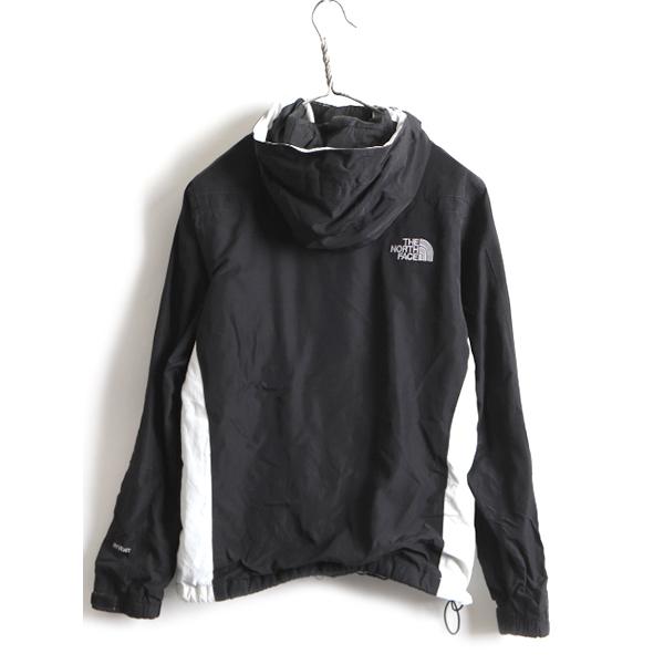 希少サイズ S 人気 モノトーン ■ ノースフェイス Hyvent ナイロン パーカー ジャケット ( レディース ) 古着 The North Face マンパ 白 黒｜tzdfb97470｜07