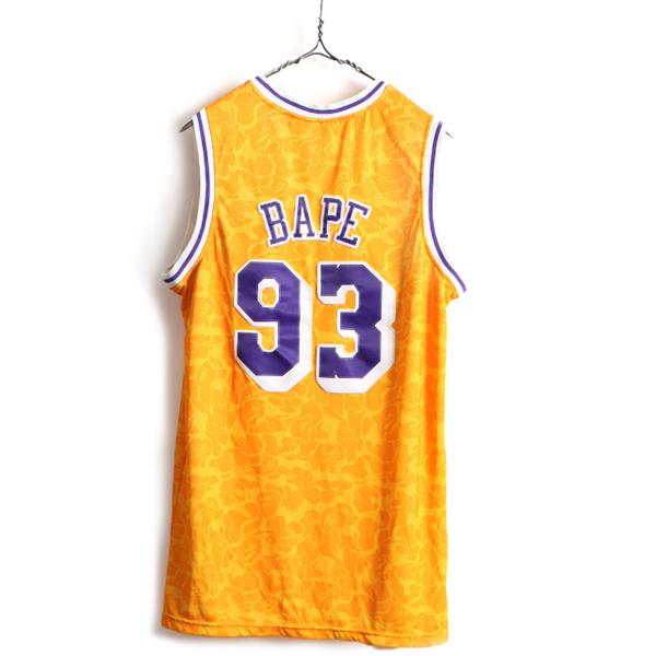 □ A BATHING APE x ミッチェル&ネス NBA レイカーズ タンクトップ