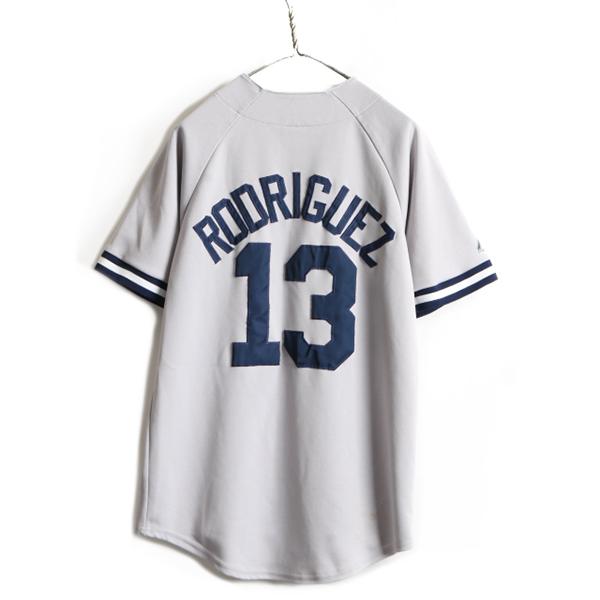 00s USA製 希少サイズ S □ MLB オフィシャル Majestic ニューヨーク