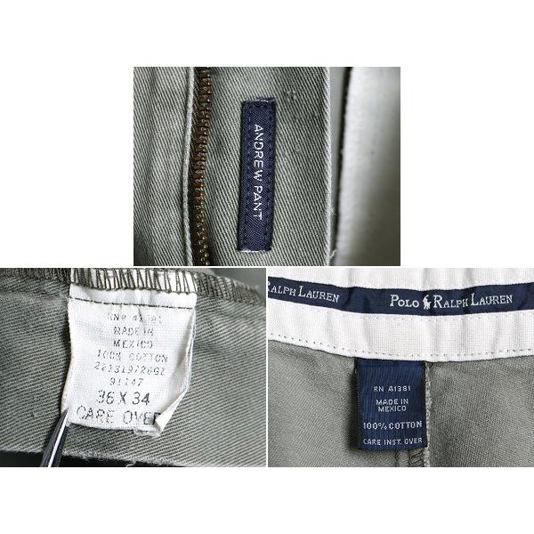 90s オールド □ POLO ポロ ラルフローレン コットン チノ パンツ
