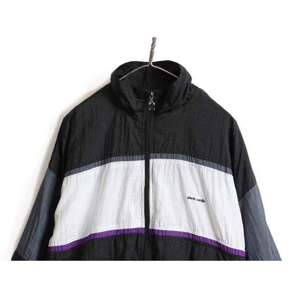 90s □ ピエール カルダン ナイロン ジャケット ( メンズ L ) 古着 90