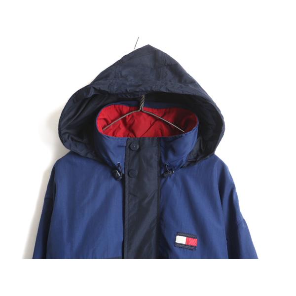 90s 大きいサイズ XL □ トミーヒルフィガー トリコカラー 切替