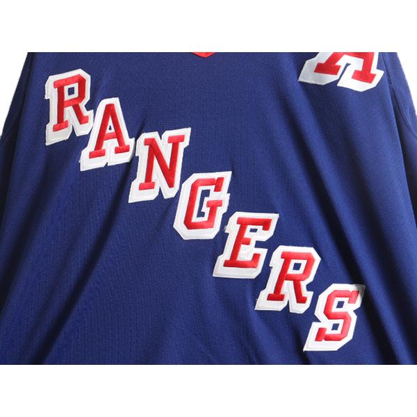 大特価 大きいサイズ Xl Ccm Nhl オフィシャル ニューヨーク レンジャーズ アイスホッケー ジャージ メンズ 古着 ゲームシャツ Rangers 青 Wantannas Go Id