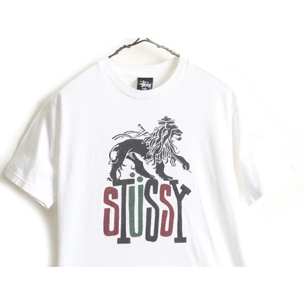 00s 希少サイズ S □ ステューシー ロゴ プリント 半袖 Tシャツ 00s 希少サイズ S □ ステューシー ロゴ プリント 半袖 Tシャツ