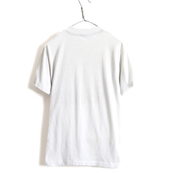 80s USA製 □ ビール キャラクター プリント 半袖 Tシャツ ( L メンズ