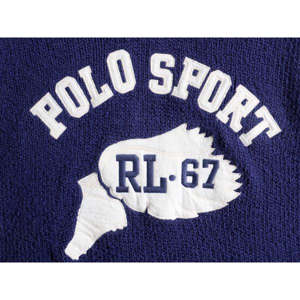 90s 大きい XXL □ POLO SPORT ポロスポーツ ラルフローレン ウイング