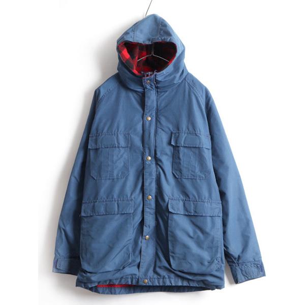 80's USA製 L.L.BEAN デニム マウンテンパーカー 大きめM エルエル