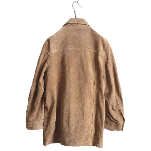 BANANA REPUBLIC スウェードレザージャケット 90s 90s BANANA REPUBLIC / ジャケット スエード デザイン古着