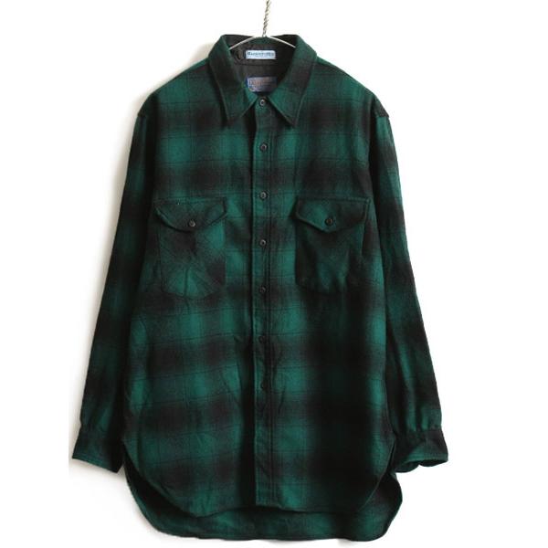 70s USA製 ビンテージ ペンドルトン オンブレ チェック 長袖 ウール シャツ (男性 メンズ XL ) 古着 70年代 PENDLETON ブラックウォッチ :k-dcd14y21n05:Master Plan - 通販 - Yahoo!ショッピング 70s USA製 ビンテージ ペンドルトン オンブレ チェック 長袖 ウール シャツ (男性 メンズ XL ) 古着 70年代 PENDLETON ブラックウォッチ :k-dcd14y21n05:Master Plan - 通販 - Yahoo!ショッピング