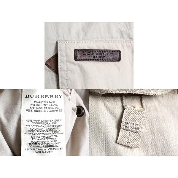 ■ バーバリー ブリット ミリタリー タイプ リバーシブル ジャケット ( レディース L ) BURBERRY BRIT モッズ コート パーカー  マンパ M-65