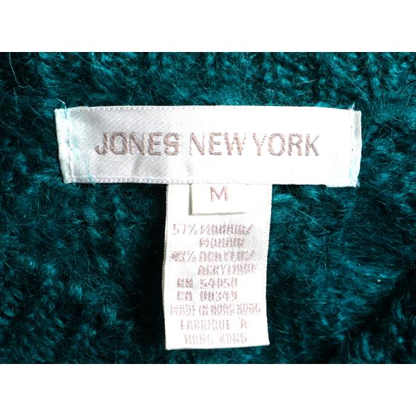 安いアウトレット 90s オールド 57% モヘア ■ JONES NEW YORK フィッシャーマン ニット セーター M レディース L 程/ 90年代 グランジ モヘヤ ケーブル 毛足