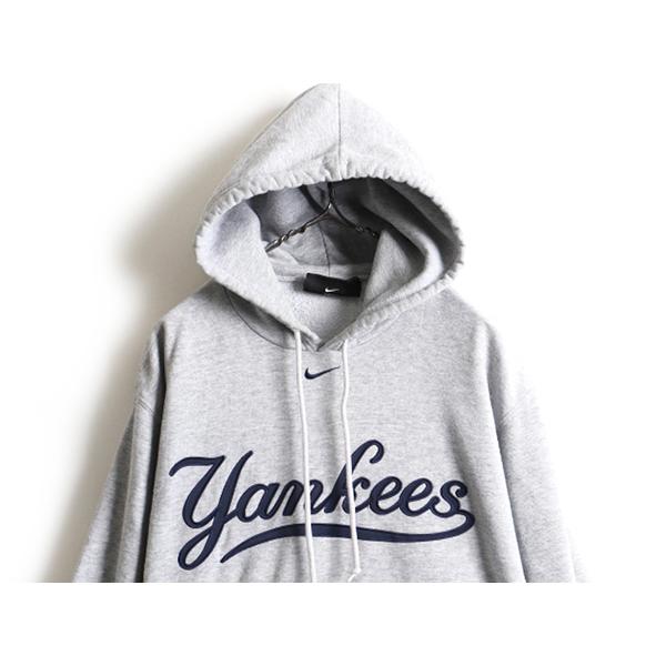 00s □ MLB オフィシャル TEAM NIKE NY ヤンキース スウェット フード