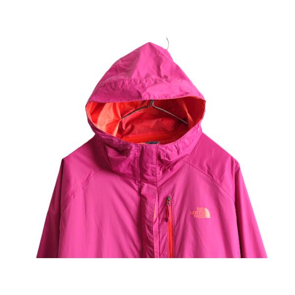 ノースフェイス マウンテン パーカー ジャケット レディース XL The North Face Hyvent 2.5L アウトドア ナイロン ブルゾン マンパ ピンク｜tzdfb97470｜02