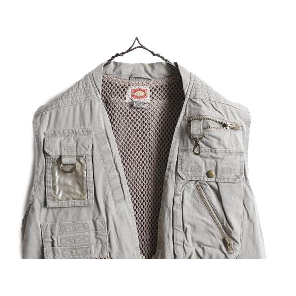 □ バナナリパブリック サファリ ベスト ( メンズ S ) 80s ビンテージ