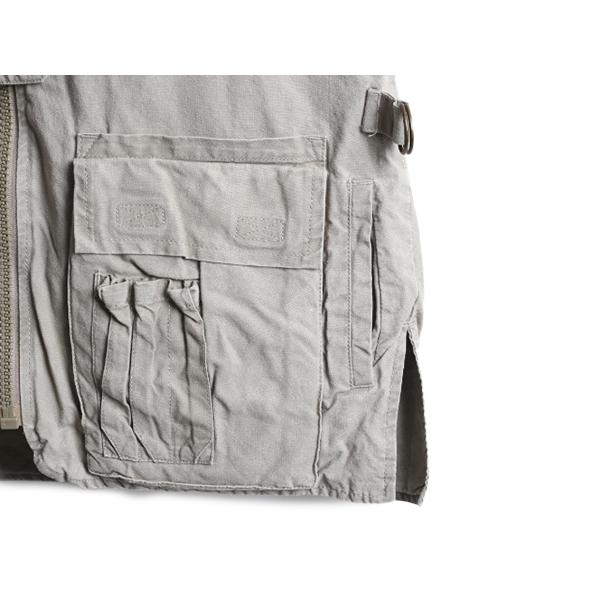 □ バナナリパブリック サファリ ベスト ( メンズ S ) 80s ビンテージ