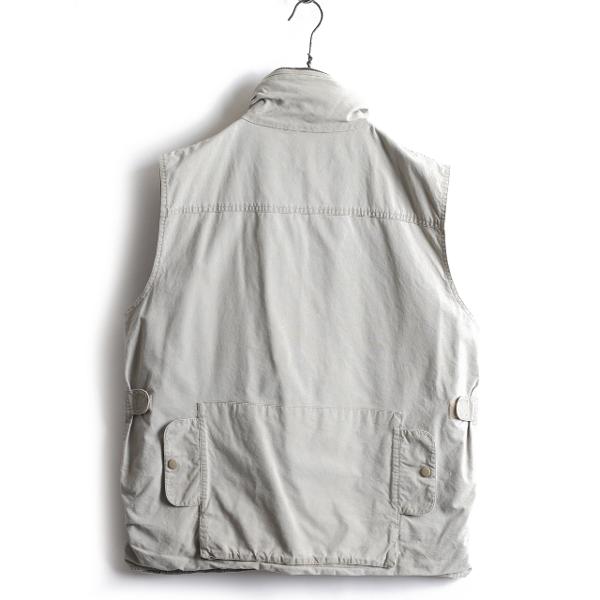 80s □ バナナリパブリック サファリ ベスト ( メンズ L ) 80年代