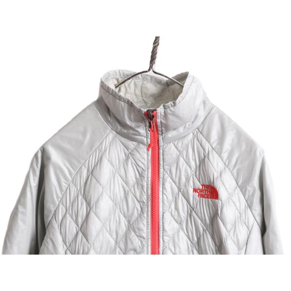 ノースフェイス 中綿 キルティング ナイロン ジャケット レディース S 古着 The North Face サーモボール ジャンパー ブルゾン アウトドア｜tzdfb97470｜02