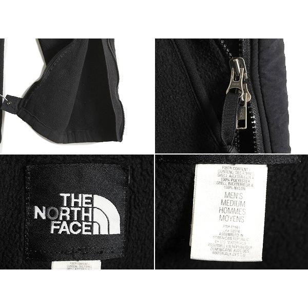 90s ノースフェイス ナイロン フリース 切替 パンツ メンズ M / 90年代 オールド The North Face アウトドア デナリ ポケット付き ブラック｜tzdfb97470｜04