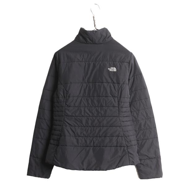 US企画 ノースフェイス 中綿 キルティング ナイロン ジャケット レディース S / 古着 The North Face ジャンパー フルジップ アウトドア 黒｜tzdfb97470｜06