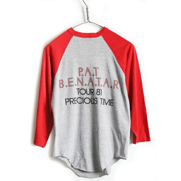 80's ビンテージ □ PAT BENATAR オフィシャル 両面 ツアー プリント