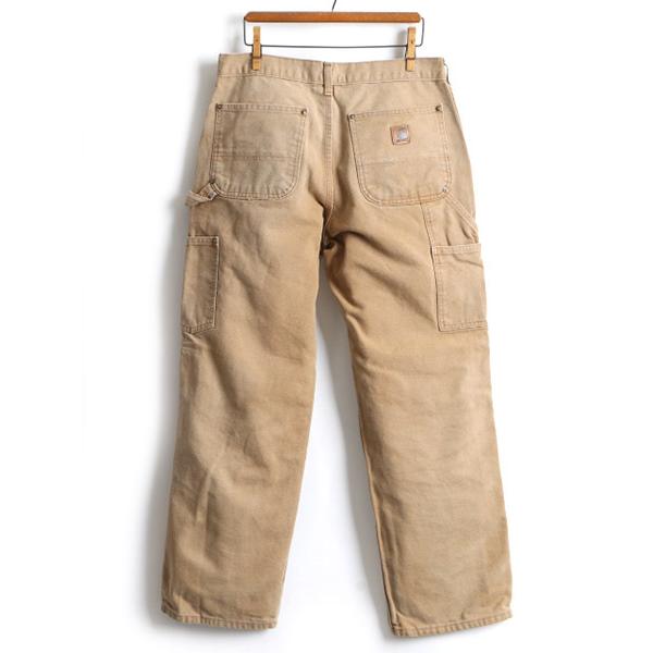 US企画 □ カーハート ダブルニー ブラウン ダック ペインター パンツ