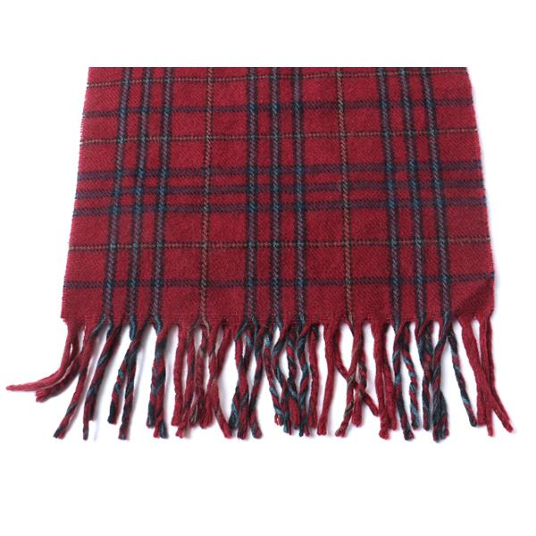 ディオール マフラー フリンジ 赤