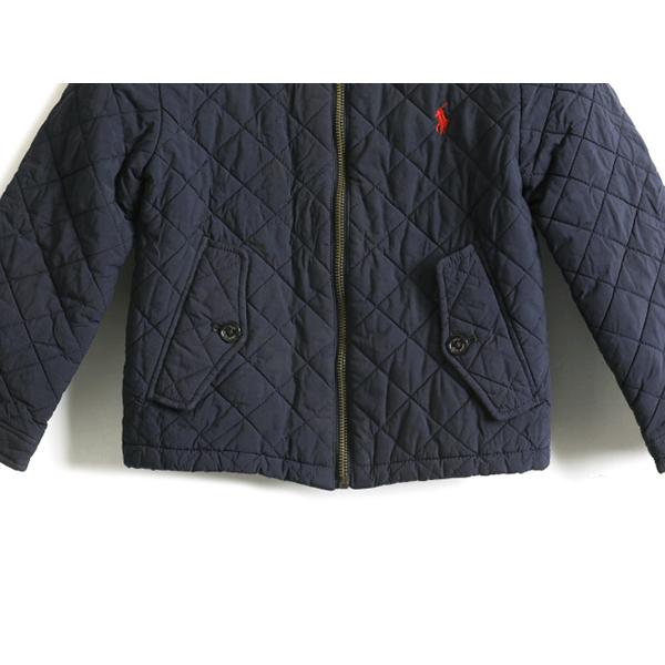 キッズ 115cm 程□ POLO ポロ ラルフローレン 中綿 キルティング 
