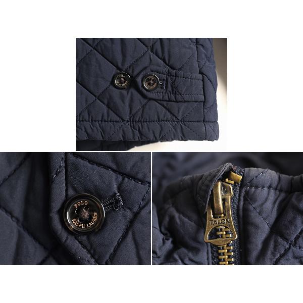 キッズ 115cm 程□ POLO ポロ ラルフローレン 中綿 キルティング 