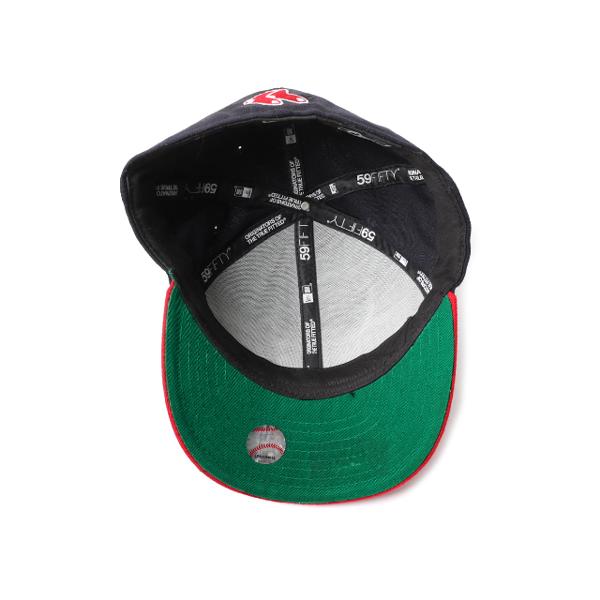 デッドストック 未使用 ■ ニューエラ x レッドソックス ベースボール キャップ 58.7cm 新品 帽子 NEW ERA MLB オフィシャル 大リーグ 野球｜tzdfb97470｜09