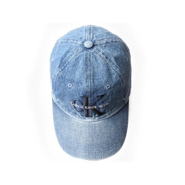 ビンテージ加工 90s オールド □ CALVIN KLEIN CK ロゴ 刺繍 デニム