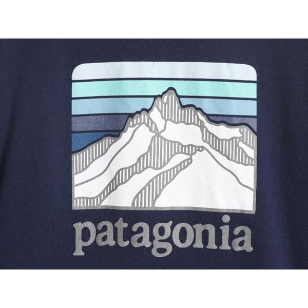 19年製 パタゴニア ポケット付き プリント 半袖 Tシャツ メンズ M / Patagonia アウトドア ポケT ロゴT バックプリント ライン ロゴ リッジ｜tzdfb97470｜03