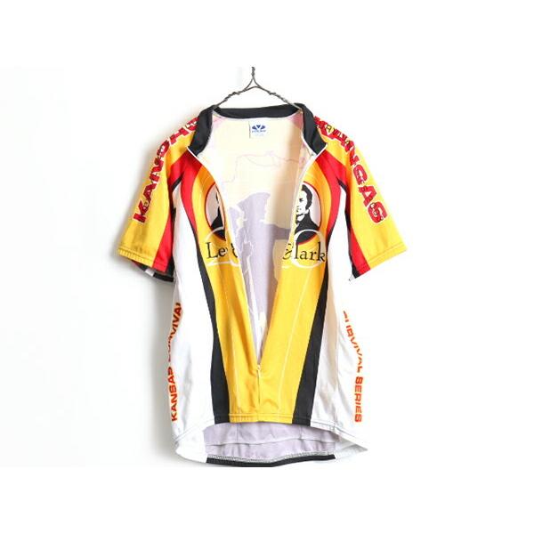USA製 □ VOLER プルオーバー 半袖 サイクル ジャージ ( メンズ L 程