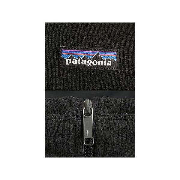18年製  パタゴニア ベターセーター 1/4 ジップネック メンズ XL Patagonia フリース ニット ジャケット アウトドア 大きいサイズ 黒 企業｜tzdfb97470｜05