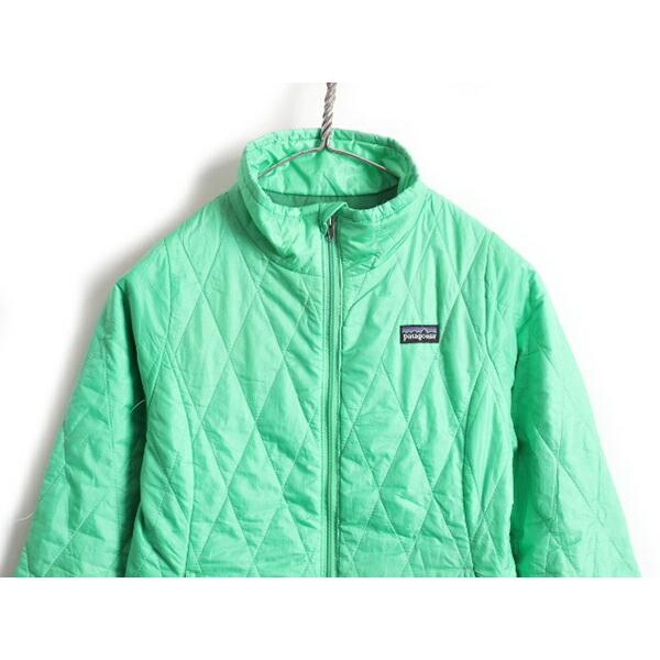 ガールズ M 140cm 程□ 12年製 パタゴニア ナノパフ ジャケット  