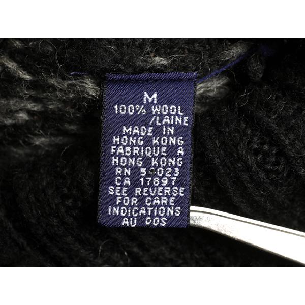 90s □ OLD GAP タートルネック ノルディック ウール ニット セーター
