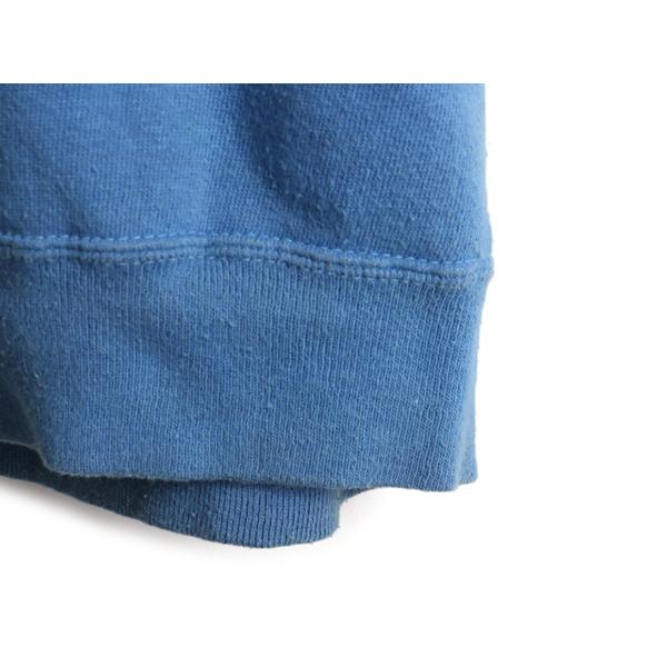 60s ランタグ □ チャンピオン フロッキー プリント Vネック 半袖