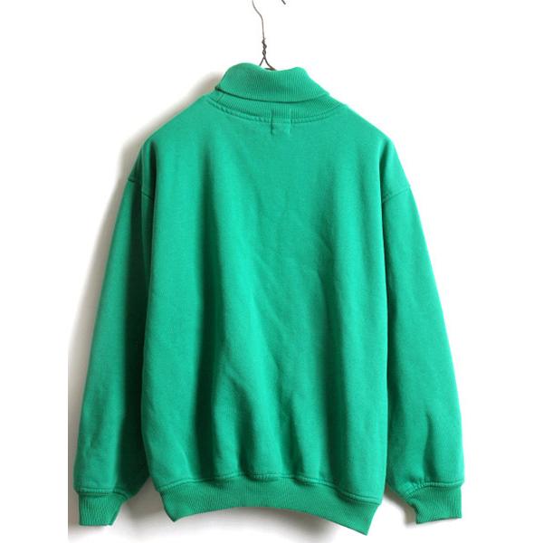 90s □ OLD GAP タートルネック スウェット トレーナー ( メンズ M