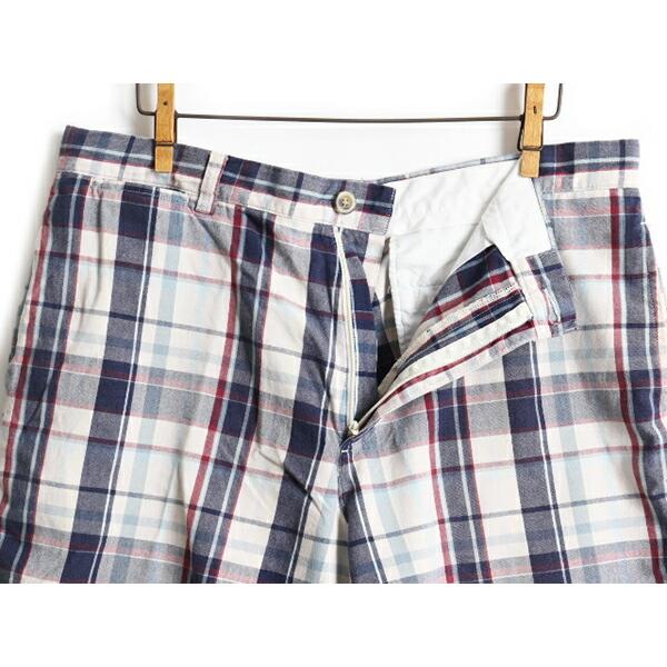 □ LLBEAN エルエルビーン インディアン マドラス チェック コットン
