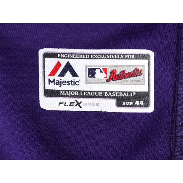 MLB オフィシャル Majestic ロッキーズ ベースボール シャツ メンズ L 程 古着 ユニフォーム ゲームシャツ メジャーリーグ 半袖シャツ 野球｜tzdfb97470｜07