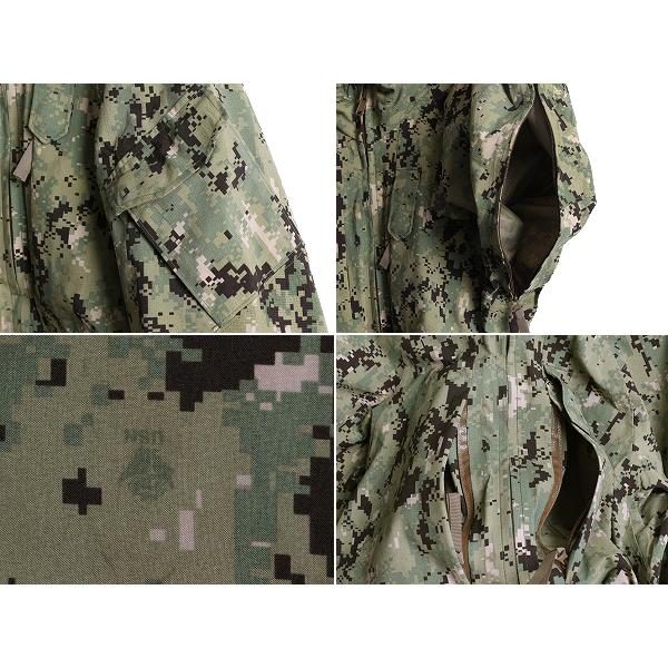 17年製 米軍実物 US NAVY デジタル ウッドランドカモ AOR2 迷彩 
