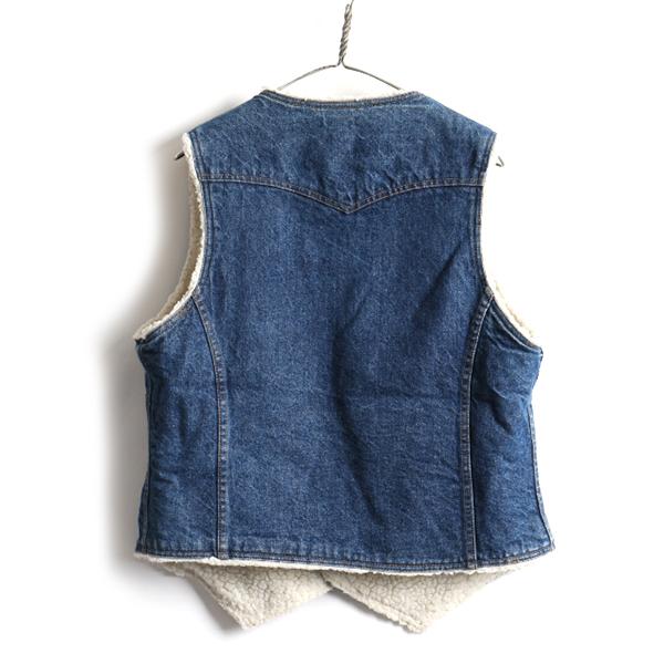 濃紺 70's USA製 ビンテージ □ Levis リーバイス 60607-0217 裏ボア
