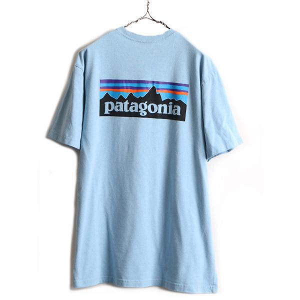 19年製 パタゴニア プリント 半袖 Tシャツ メンズ L 古着 Patagonia アウトドア フィッツロイ プリントt ロゴt ブルー クルーネック T Jnd18y22n01 Master Plan 通販 Yahoo ショッピング